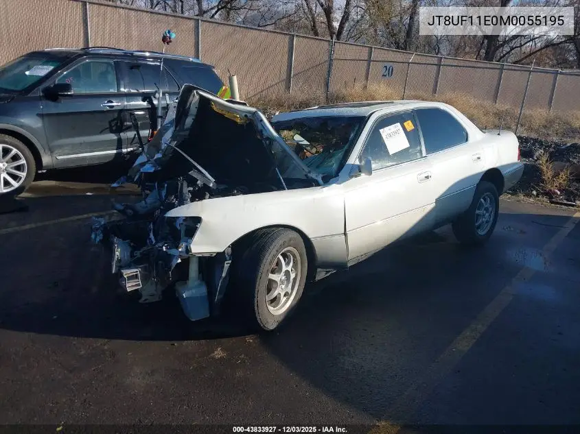 JT8UF11E0M0055195 1991 Lexus Ls 400