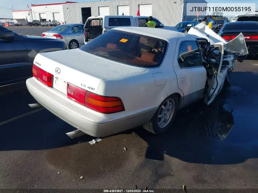 JT8UF11E0M0055195 1991 Lexus Ls 400