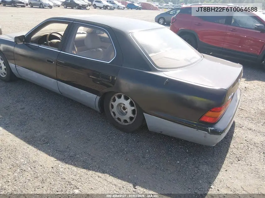 1996 Lexus Ls 400 VIN: JT8BH22F6T0064688 Lot: 45549127