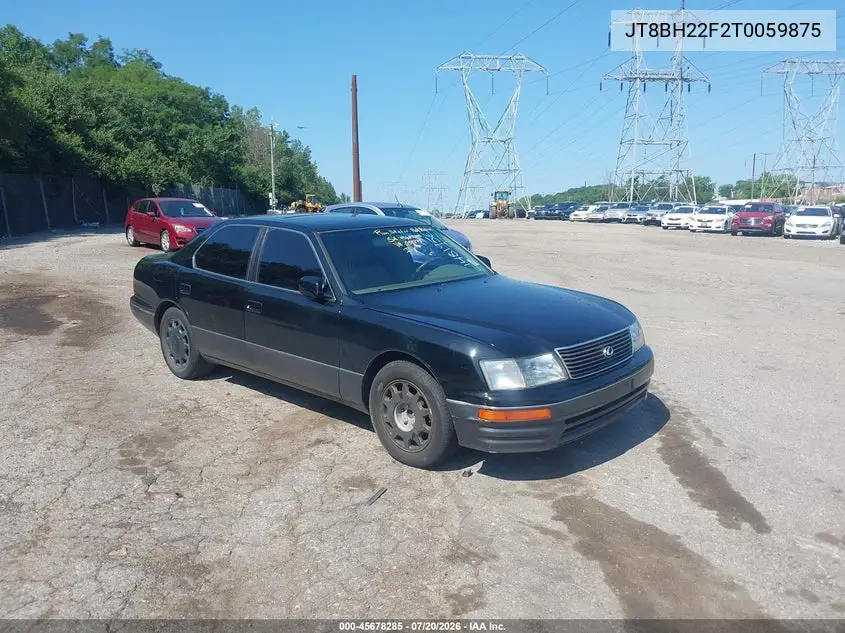 1996 Lexus Ls 400 VIN: JT8BH22F2T0059875 Lot: 45678285