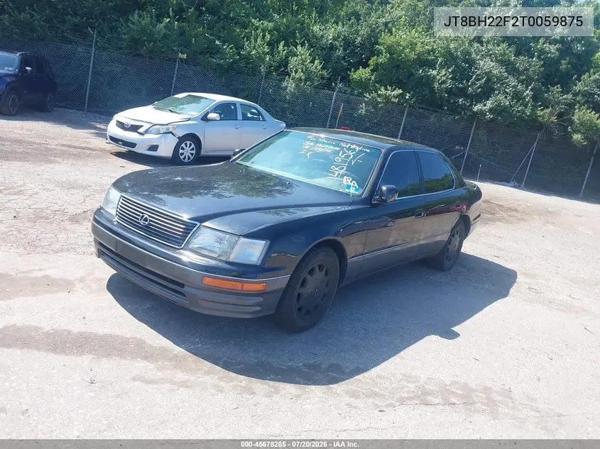 1996 Lexus Ls 400 VIN: JT8BH22F2T0059875 Lot: 45678285