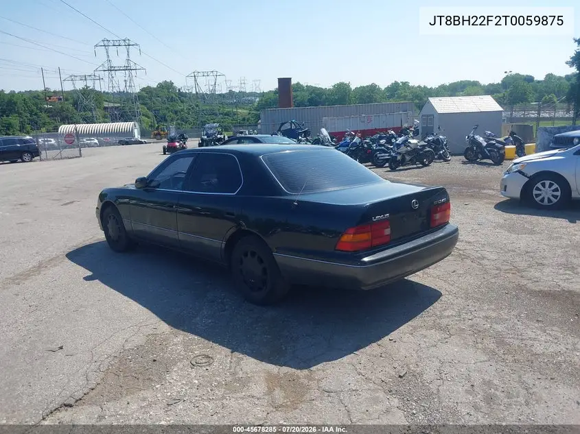 1996 Lexus Ls 400 VIN: JT8BH22F2T0059875 Lot: 45678285