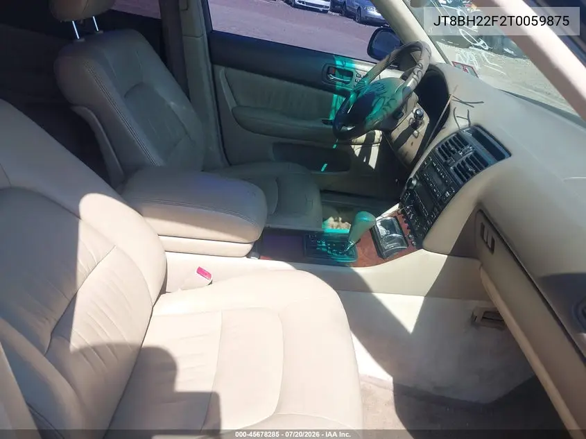 1996 Lexus Ls 400 VIN: JT8BH22F2T0059875 Lot: 45678285
