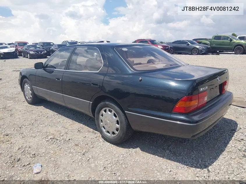 1997 Lexus Ls 400 VIN: JT8BH28F4V0081242 Lot: 45666360