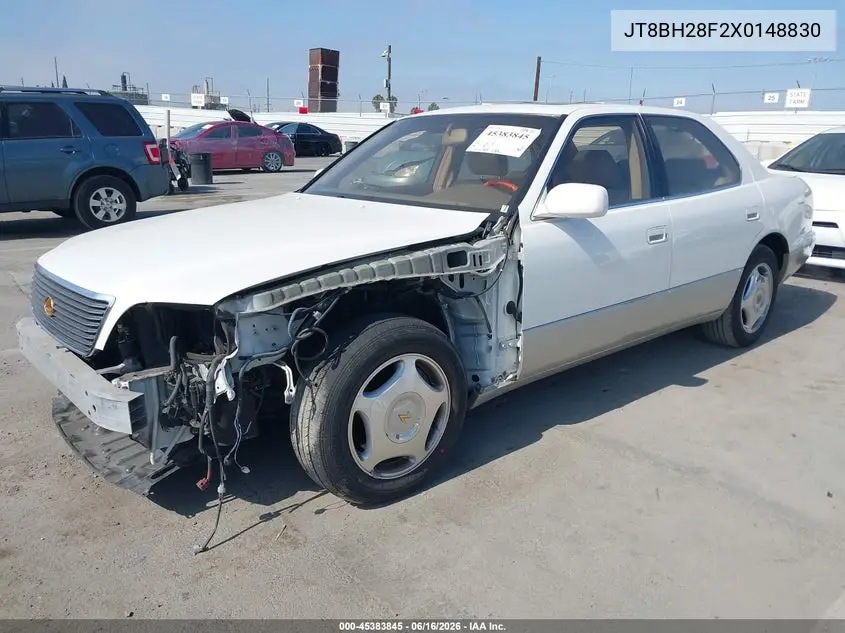 1999 Lexus Ls 400 VIN: JT8BH28F2X0148830 Lot: 45383845