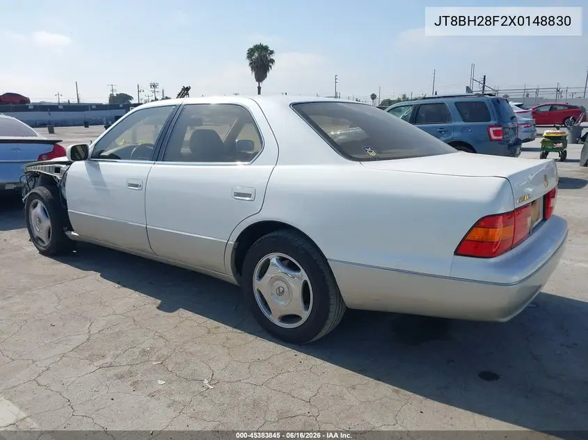 1999 Lexus Ls 400 VIN: JT8BH28F2X0148830 Lot: 45383845