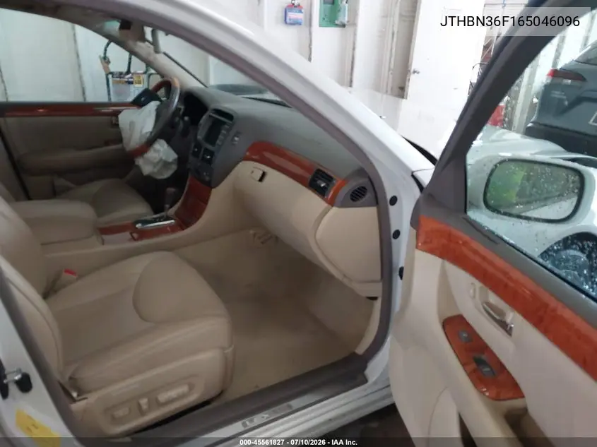 2006 Lexus Ls 430 VIN: JTHBN36F165046096 Lot: 45561827