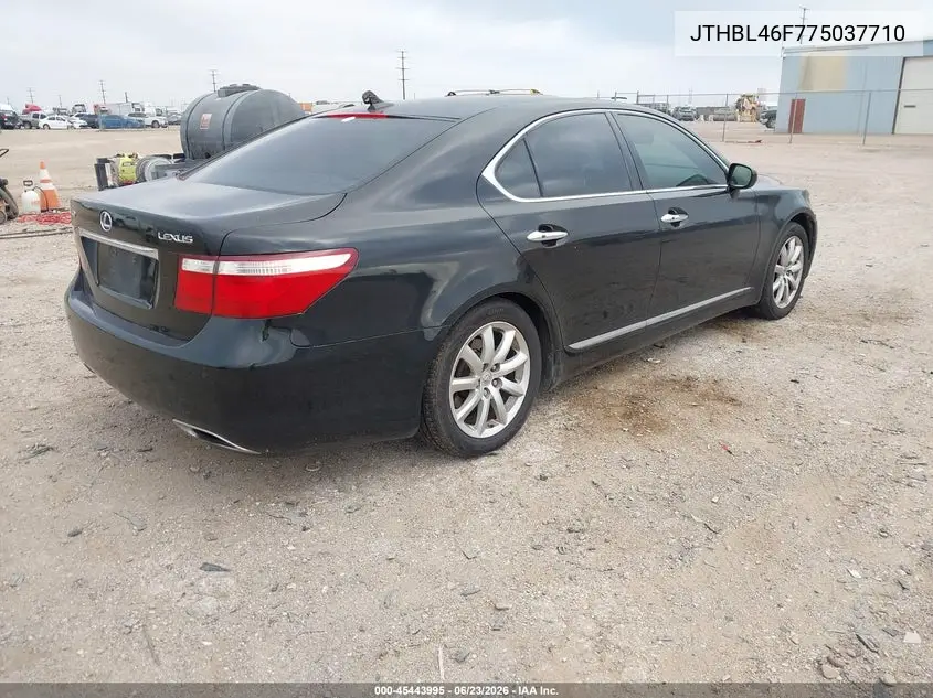 2007 Lexus Ls 460 VIN: JTHBL46F775037710 Lot: 45443995