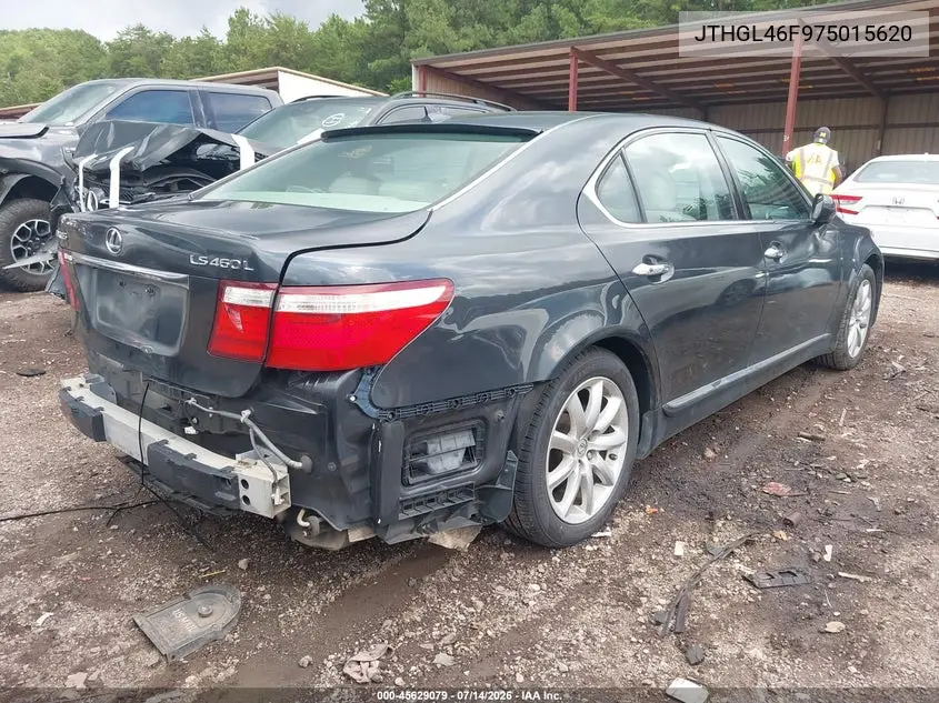 2007 Lexus Ls 460 L VIN: JTHGL46F975015620 Lot: 45629079