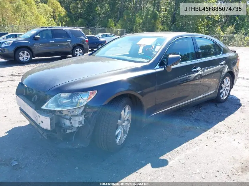 JTHBL46F885074735 2008 Lexus Ls 460