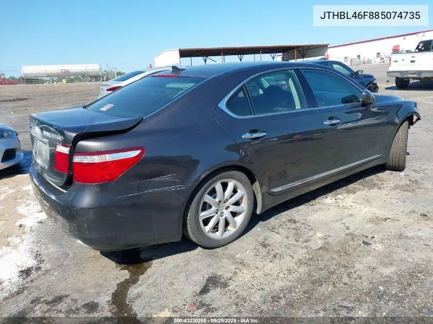 JTHBL46F885074735 2008 Lexus Ls 460