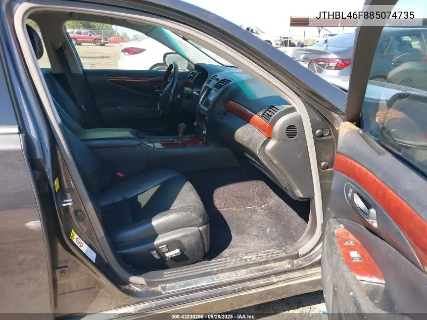 JTHBL46F885074735 2008 Lexus Ls 460