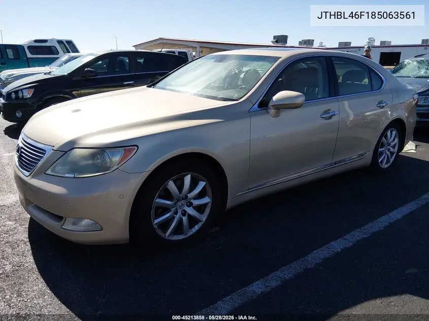 2008 Lexus Ls 460 VIN: JTHBL46F185063561 Lot: 45213858