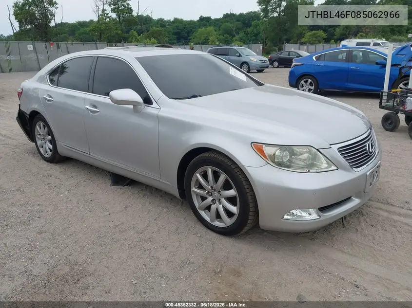 2008 Lexus Ls 460 VIN: JTHBL46F085062966 Lot: 45352332