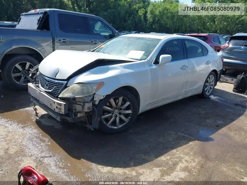 2008 Lexus Ls 460 VIN: JTHBL46F085080979 Lot: 45423026