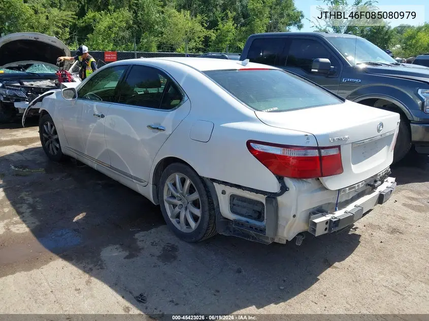 2008 Lexus Ls 460 VIN: JTHBL46F085080979 Lot: 45423026
