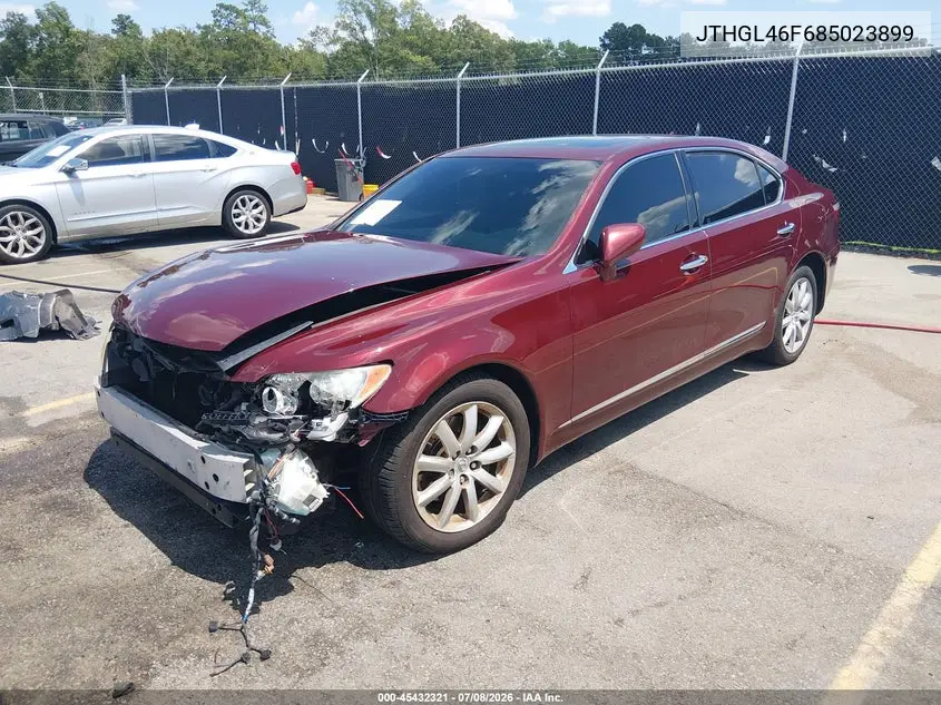 2008 Lexus Ls 460 L VIN: JTHGL46F685023899 Lot: 45432321