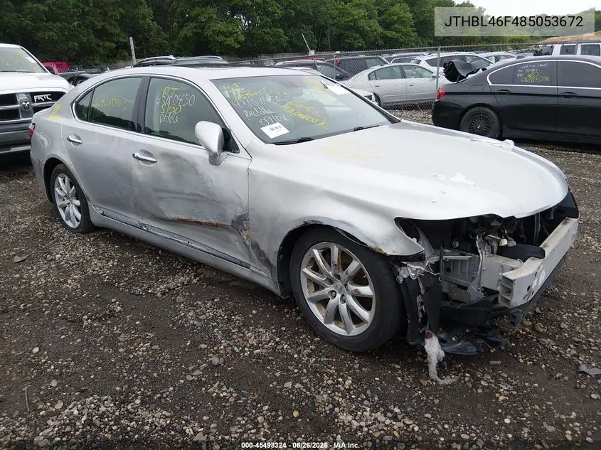 2008 Lexus Ls 460 VIN: JTHBL46F485053672 Lot: 45498324