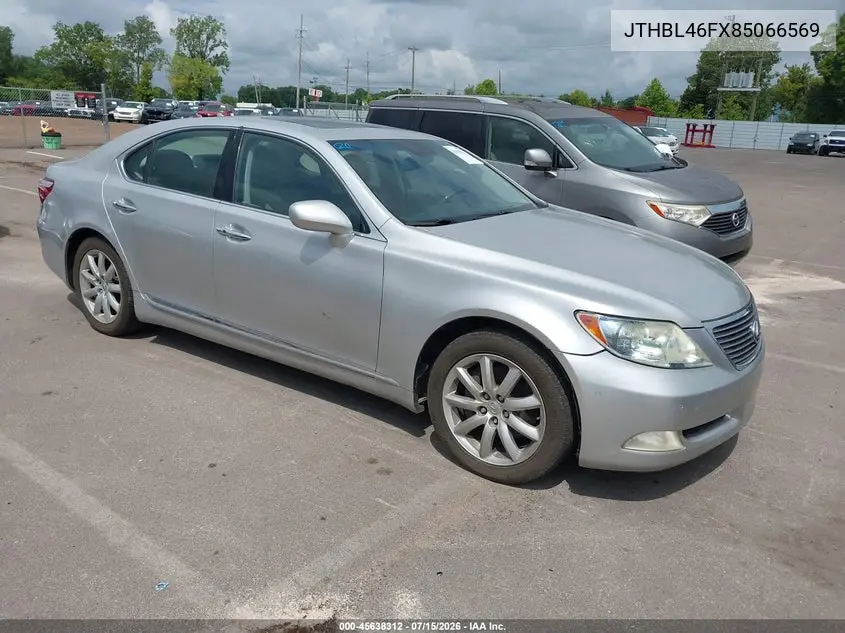 2008 Lexus Ls 460 VIN: JTHBL46FX85066569 Lot: 45638312