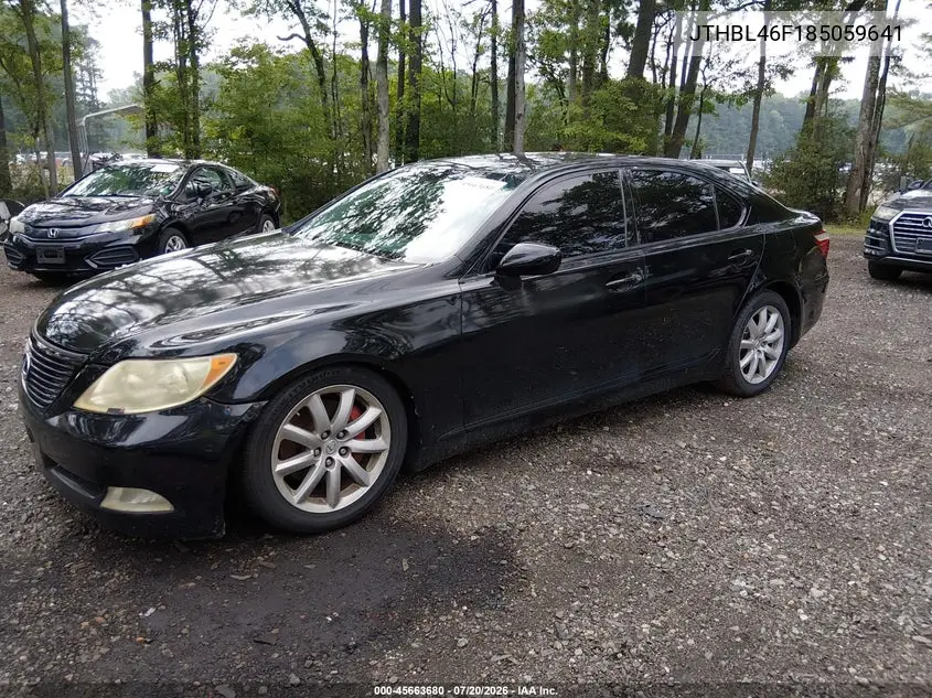 2008 Lexus Ls 460 VIN: JTHBL46F185059641 Lot: 45663680