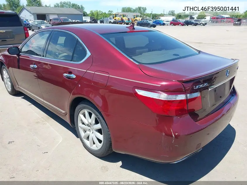 2009 Lexus Ls 460 VIN: JTHCL46F395001441 Lot: 45447325