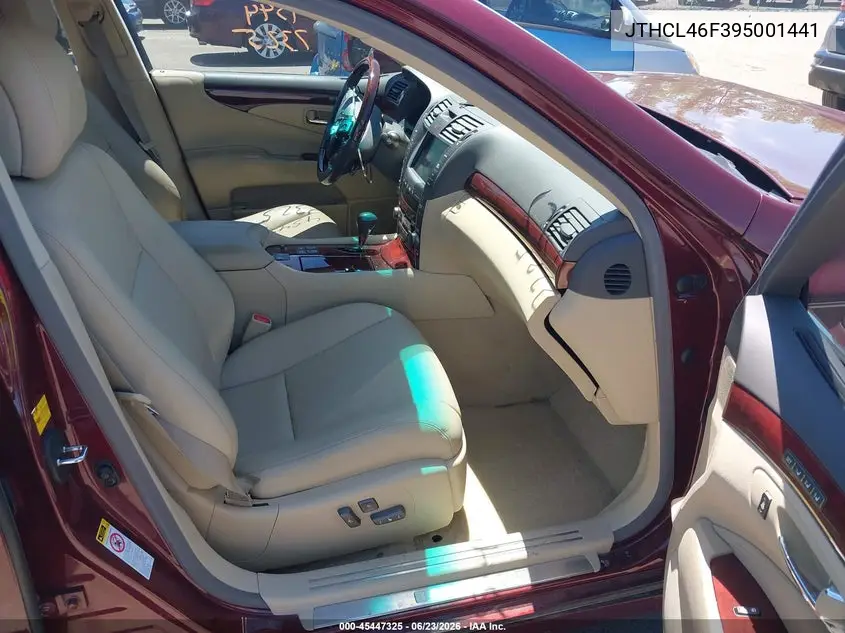 2009 Lexus Ls 460 VIN: JTHCL46F395001441 Lot: 45447325