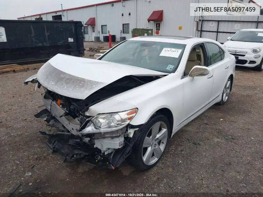 JTHBL5EF8A5097459 2010 Lexus Ls 460