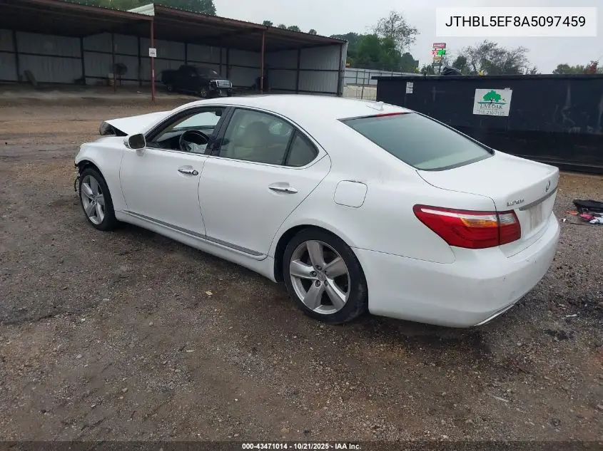 JTHBL5EF8A5097459 2010 Lexus Ls 460