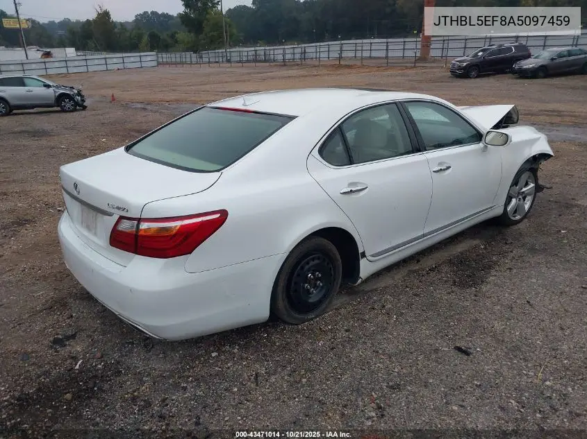 JTHBL5EF8A5097459 2010 Lexus Ls 460