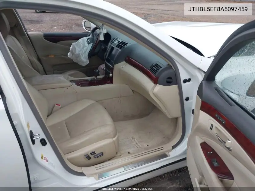 JTHBL5EF8A5097459 2010 Lexus Ls 460