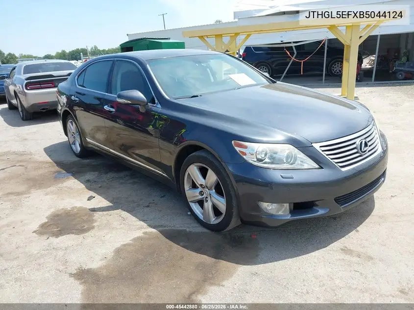 2011 Lexus Ls 460 L VIN: JTHGL5EFXB5044124 Lot: 45442880