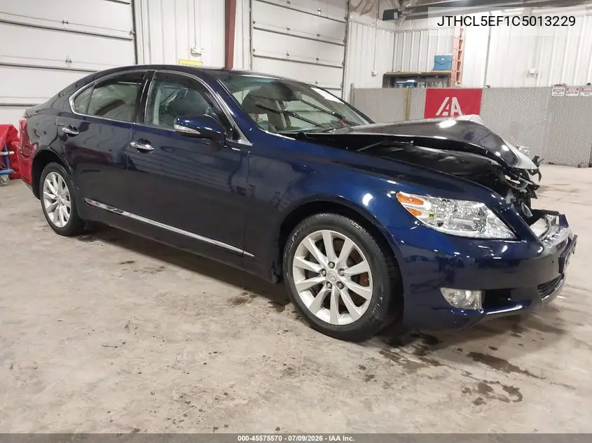 2012 Lexus Ls 460 VIN: JTHCL5EF1C5013229 Lot: 45575570