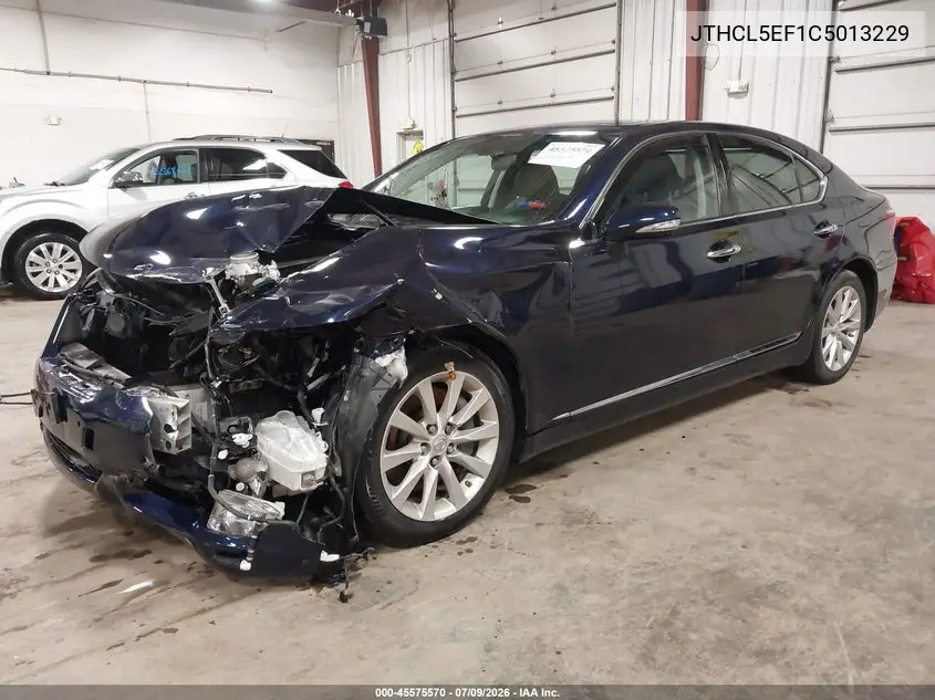 2012 Lexus Ls 460 VIN: JTHCL5EF1C5013229 Lot: 45575570