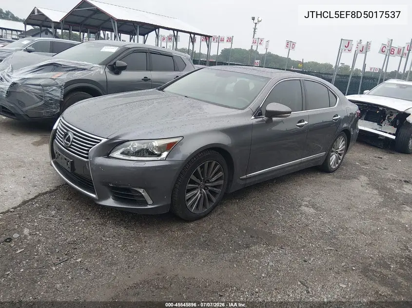 2013 Lexus Ls 460 VIN: JTHCL5EF8D5017537 Lot: 45545896