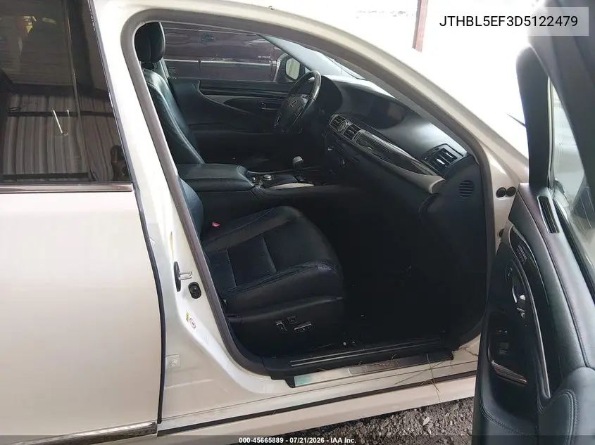 2013 Lexus Ls 460 VIN: JTHBL5EF3D5122479 Lot: 45665889