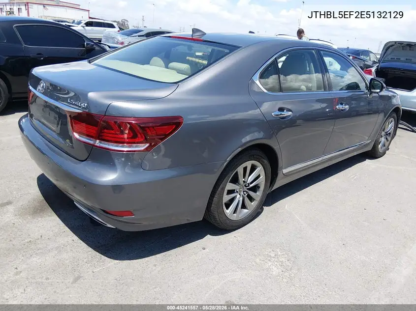 2014 Lexus Ls 460 VIN: JTHBL5EF2E5132129 Lot: 45241557