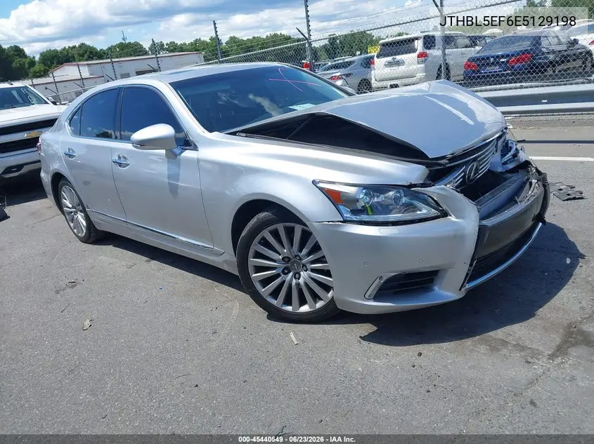 2014 Lexus Ls 460 VIN: JTHBL5EF6E5129198 Lot: 45440549