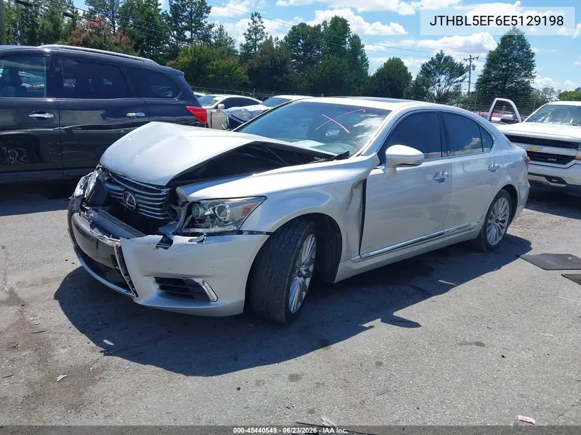 2014 Lexus Ls 460 VIN: JTHBL5EF6E5129198 Lot: 45440549