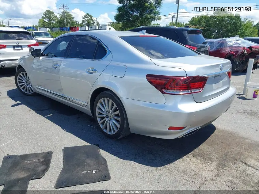 2014 Lexus Ls 460 VIN: JTHBL5EF6E5129198 Lot: 45440549