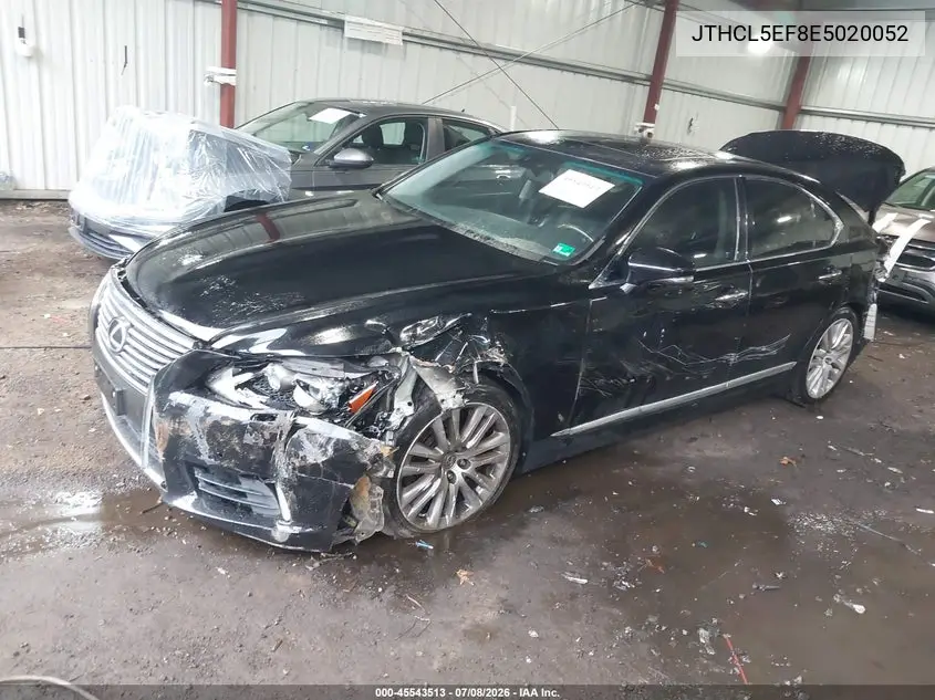 2014 Lexus Ls 460 VIN: JTHCL5EF8E5020052 Lot: 45543513