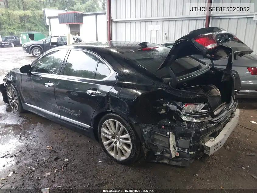 2014 Lexus Ls 460 VIN: JTHCL5EF8E5020052 Lot: 45543513
