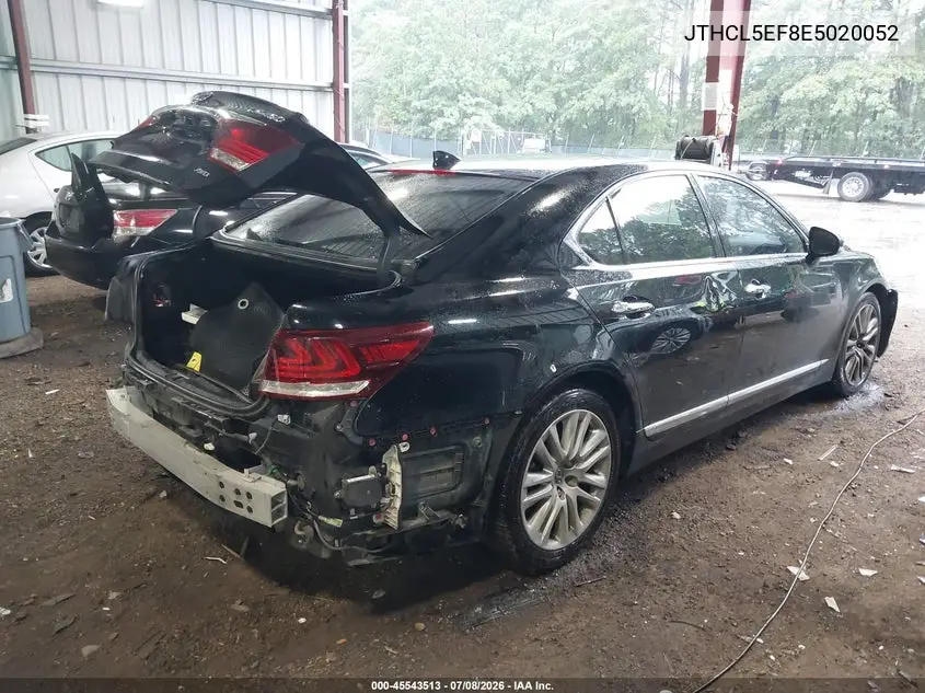 2014 Lexus Ls 460 VIN: JTHCL5EF8E5020052 Lot: 45543513