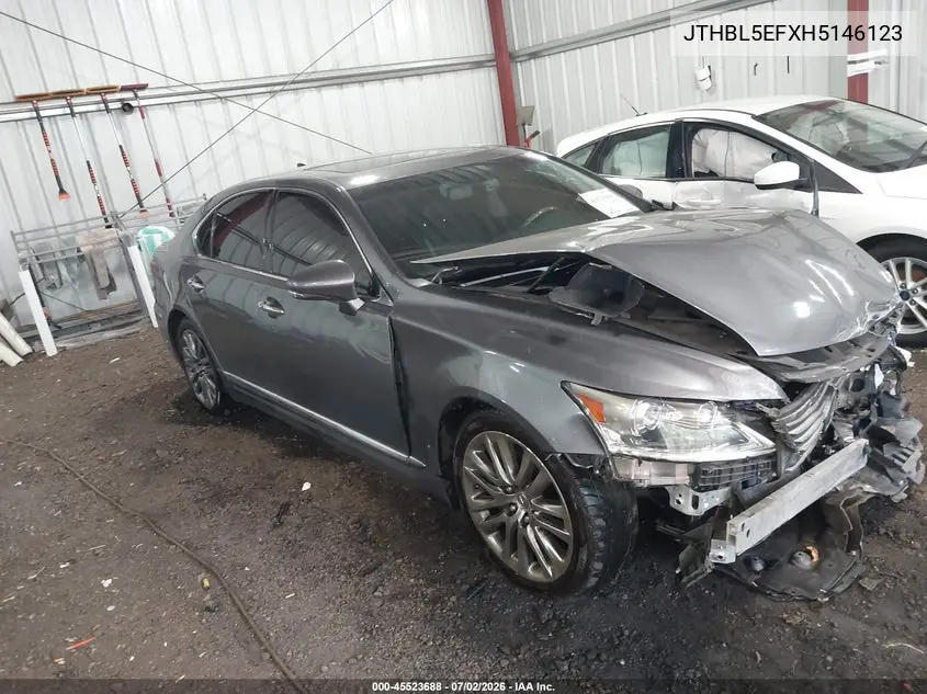 2017 Lexus Ls 460 VIN: JTHBL5EFXH5146123 Lot: 45523688