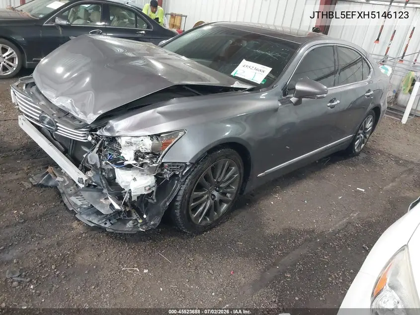 2017 Lexus Ls 460 VIN: JTHBL5EFXH5146123 Lot: 45523688