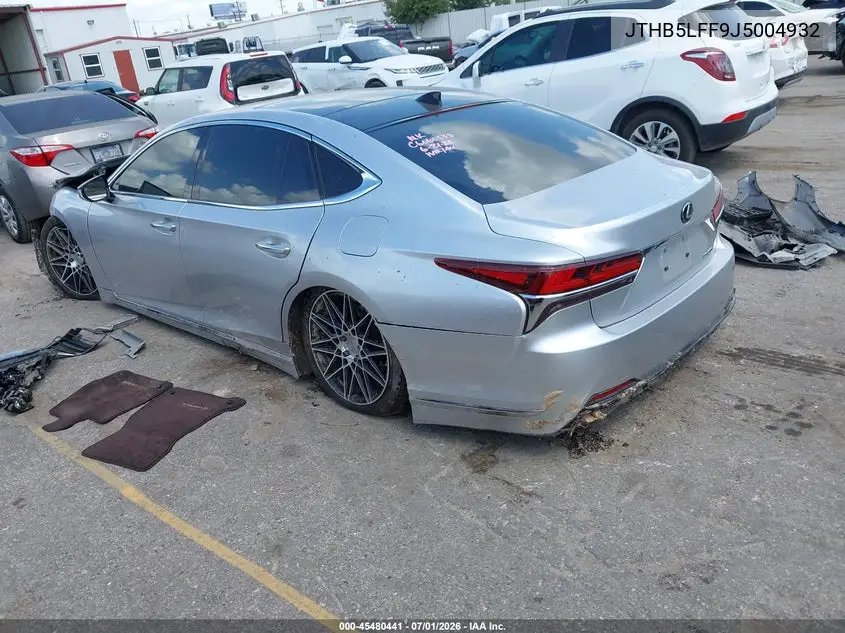 2018 Lexus Ls 500 VIN: JTHB5LFF9J5004932 Lot: 45480441