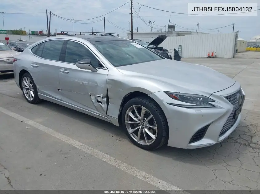2018 Lexus Ls 500 VIN: JTHB5LFFXJ5004132 Lot: 45618816