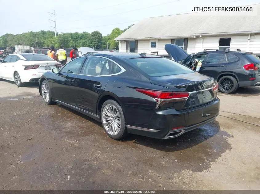 2019 Lexus Ls 500 VIN: JTHC51FF8K5005466 Lot: 45321249