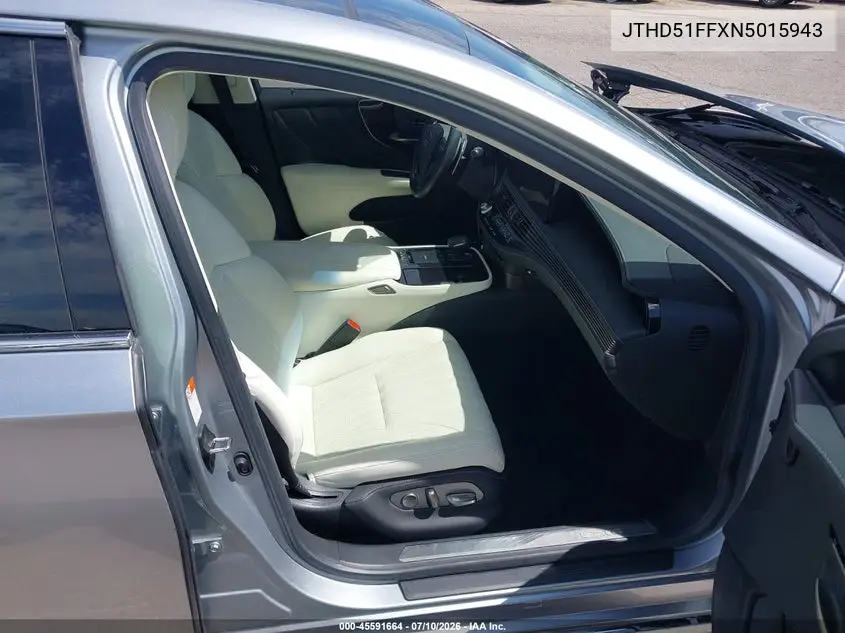2022 Lexus Ls 500 VIN: JTHD51FFXN5015943 Lot: 45591664