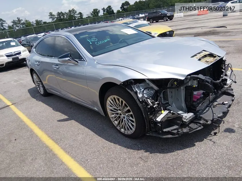 2024 Lexus Ls 500 VIN: JTHD51FF9R5020217 Lot: 45454861