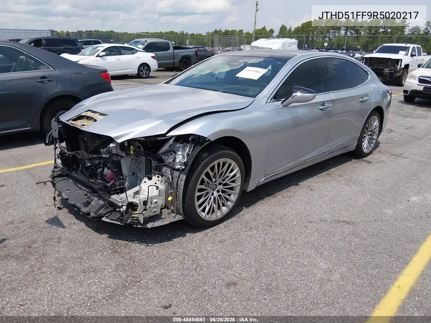 2024 Lexus Ls 500 VIN: JTHD51FF9R5020217 Lot: 45454861